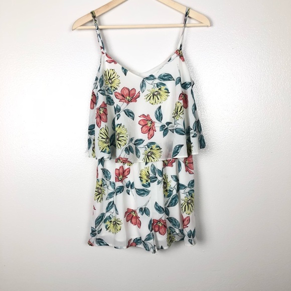 Jack by BB Dakota floral romper S - Picture 2 of 5